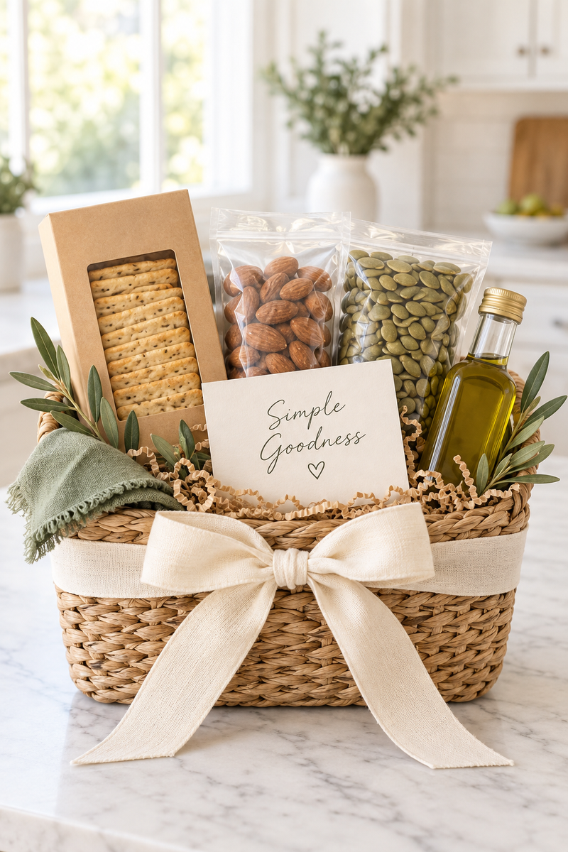 Simple Goodness — gift basket by Heaven Farm Gifts